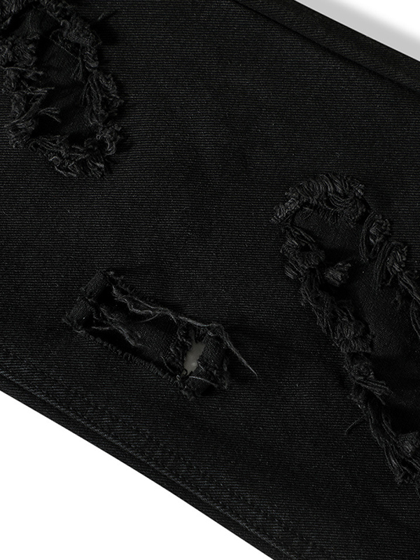 Lockere Herrenjeans im Multi-Tattered-Design-5