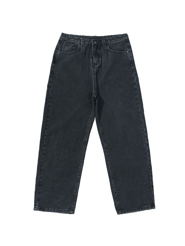 Lockere Jeans in Basic-Waschung für Herren-3