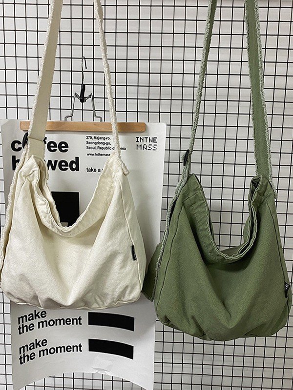 Vintage Distressed Umhängetasche-2